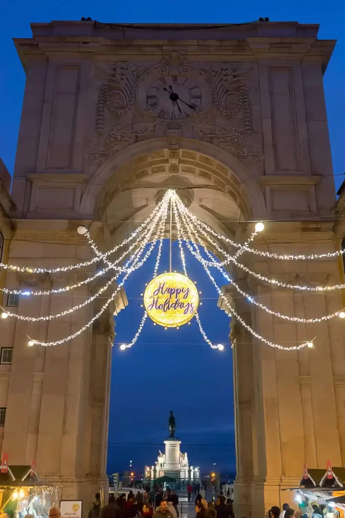 Frohe Festtage in Lissabon