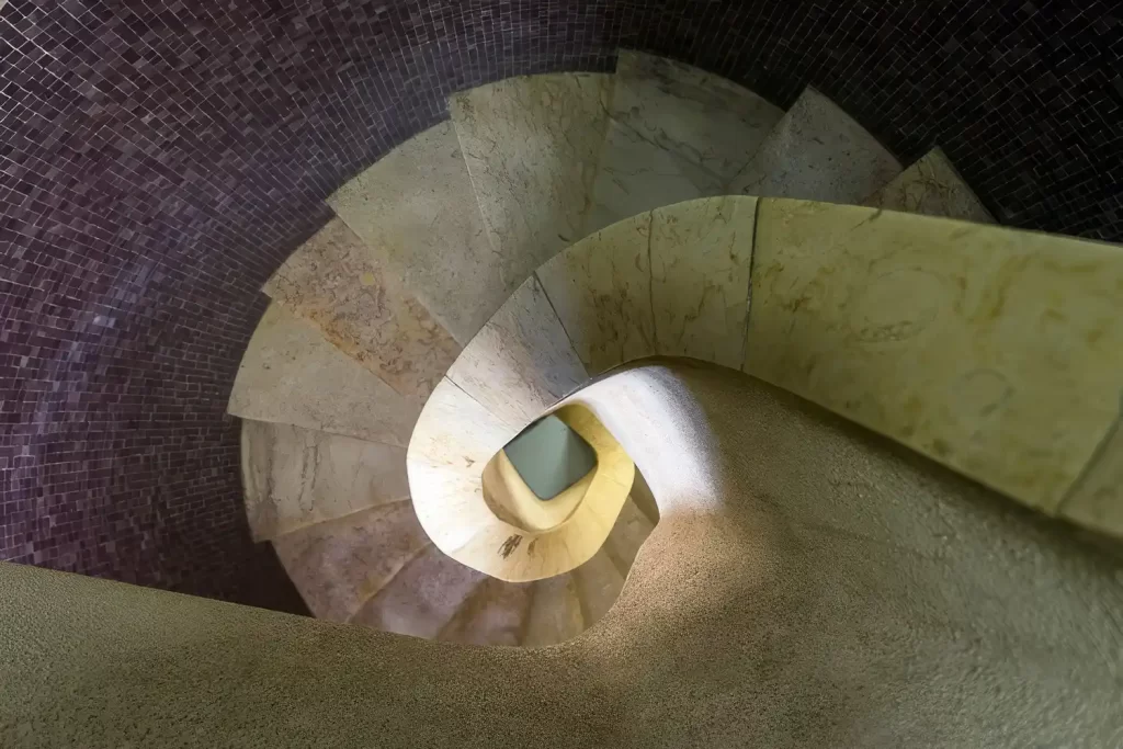 Spiraltreppe in Lissabon