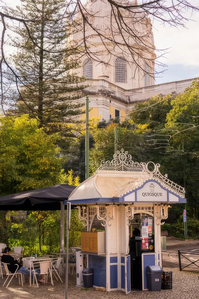 Mini Kiosk in Lissabon