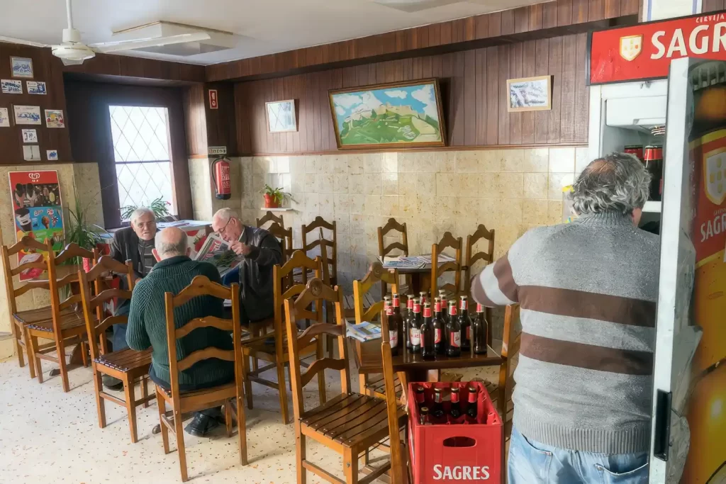 Bar in Palmela Portugal