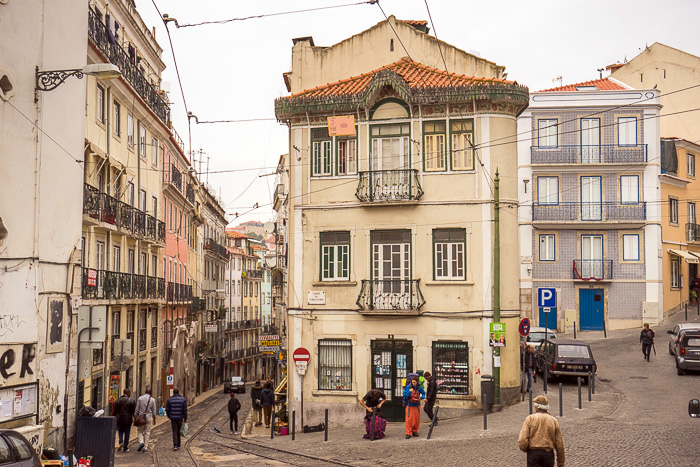 Mouraria Nachbarschaft in Lissabon