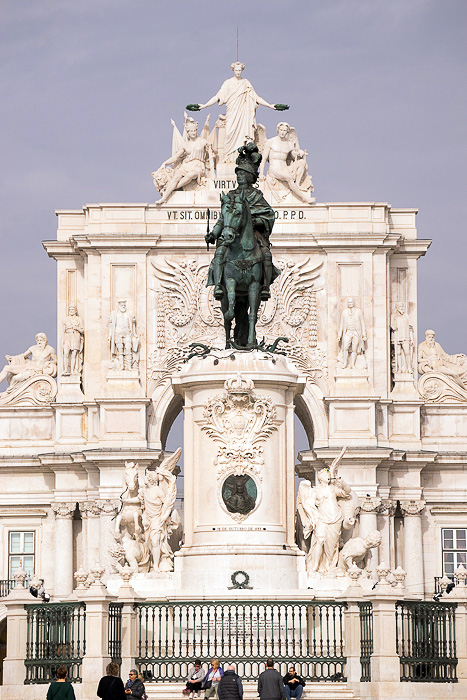 Denkmal Jose der Erste in Lissabon