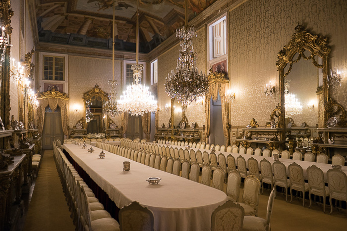 Lissabon Königlicher Palast Speisesaal