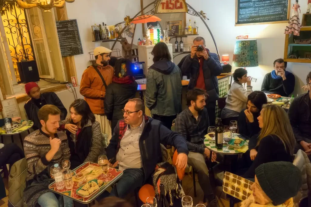 Fado Bar in Alfama Lissabon