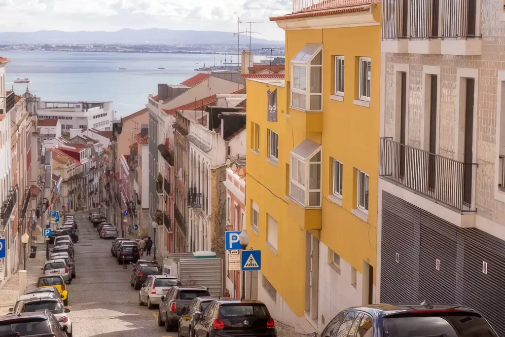 Lapa Nachbarschaft mit Blick