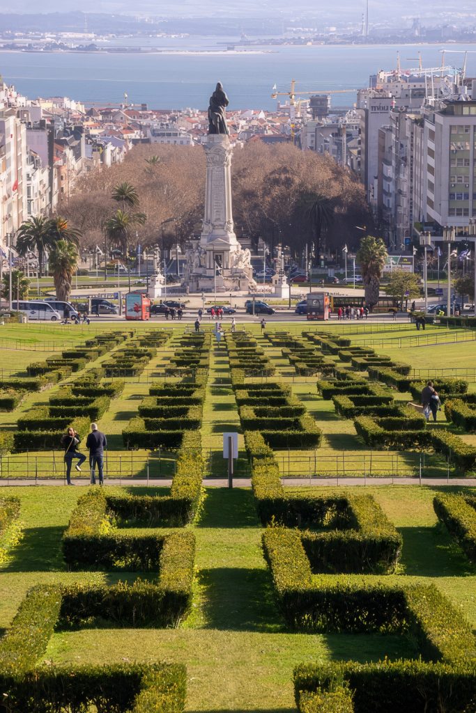 Parque de Eduardo VII in Lissabon