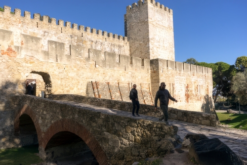 Die Burg Soa Jorge in Lissabon