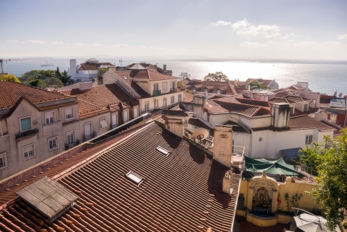 Sao Jorge Burg Nachbarschaft 